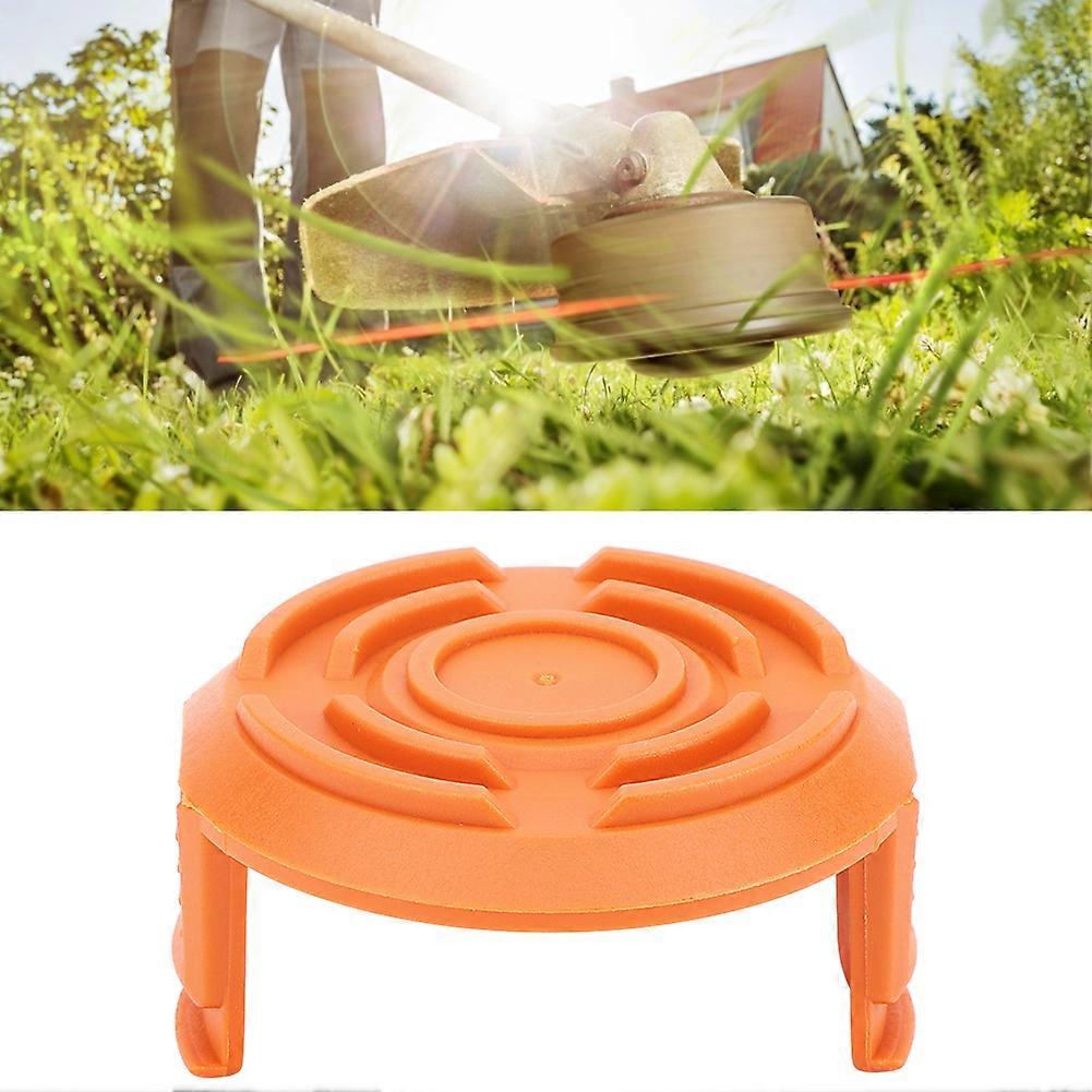 Touch Trimmer Spool Accessory 4Pcs Lawn Mower Grass Trimmer Spool Covers Accessory Replacement for Worx WA0010- Strimmer