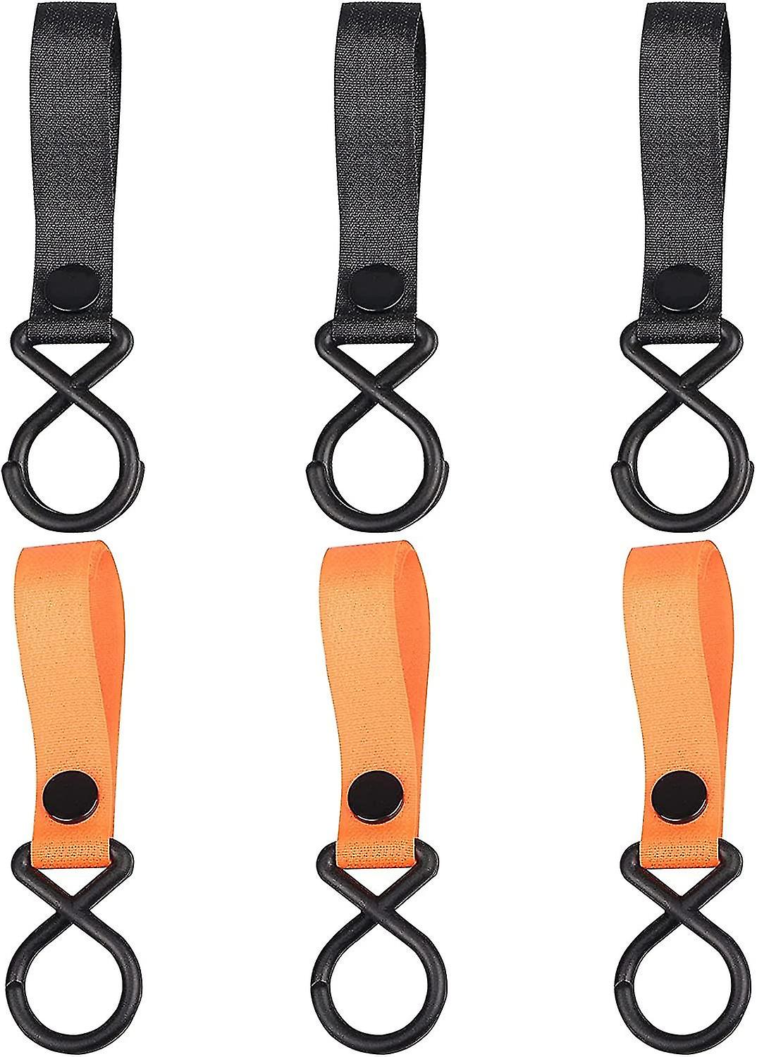6pcs Hooks Stroller, Hooking Bags, For Strollers Accessory Clip