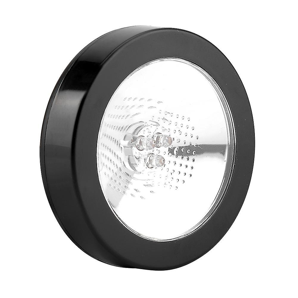 Wine Bottle Coaster with Changing LED Light, Black Shell, White Light, Battery Free
