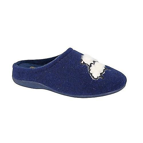 Sleepers Womens/Ladies Suzie Sheep Memory Foam Slippers