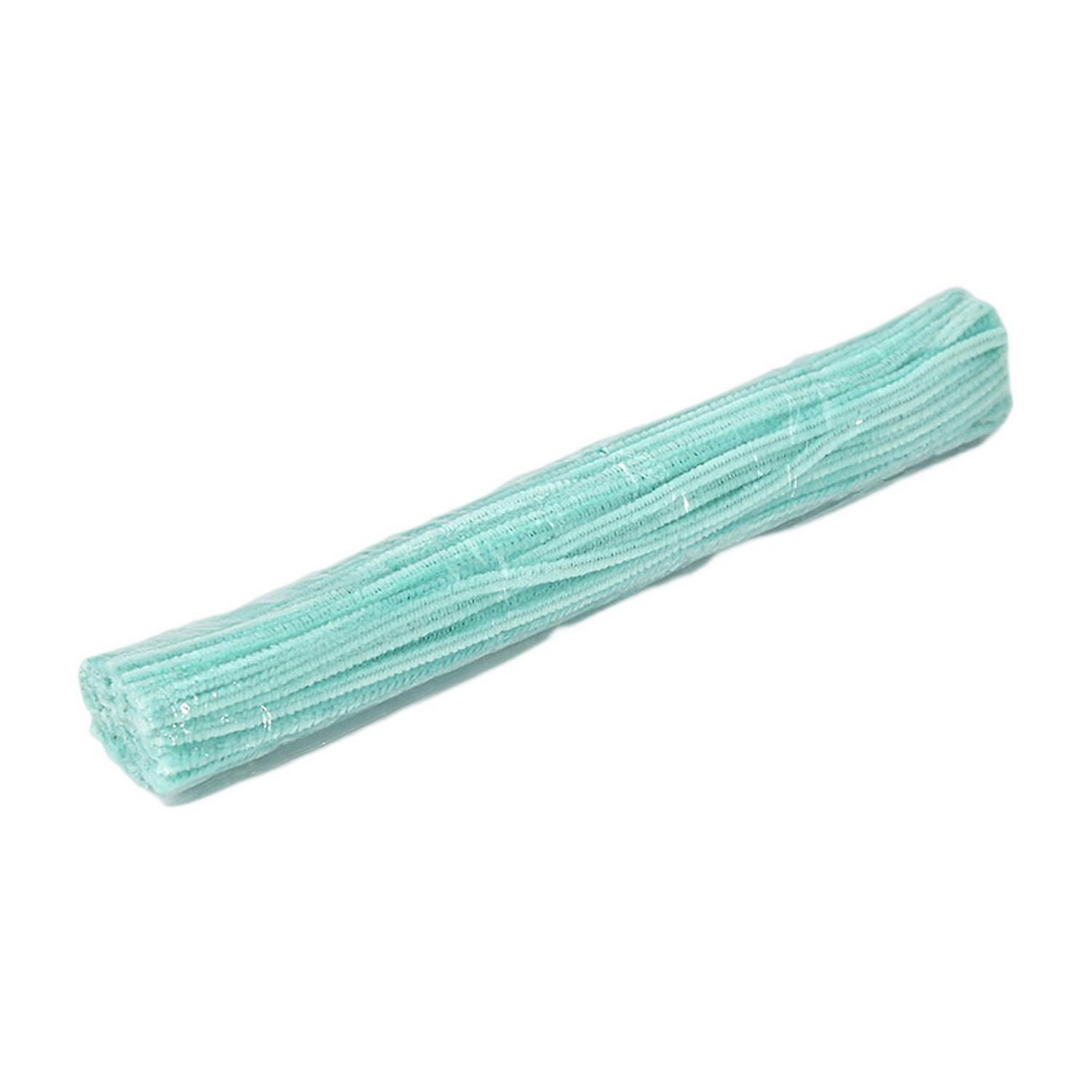 100Pcs/Set Chenille Stems Fluffy Soft Creative Handmade Puzzle Development DIY Art Crafts Project De