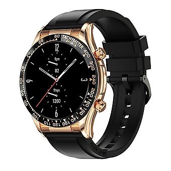 Multifunctional Waterproof Watch, Color: Gold Silicone Gold Silicone