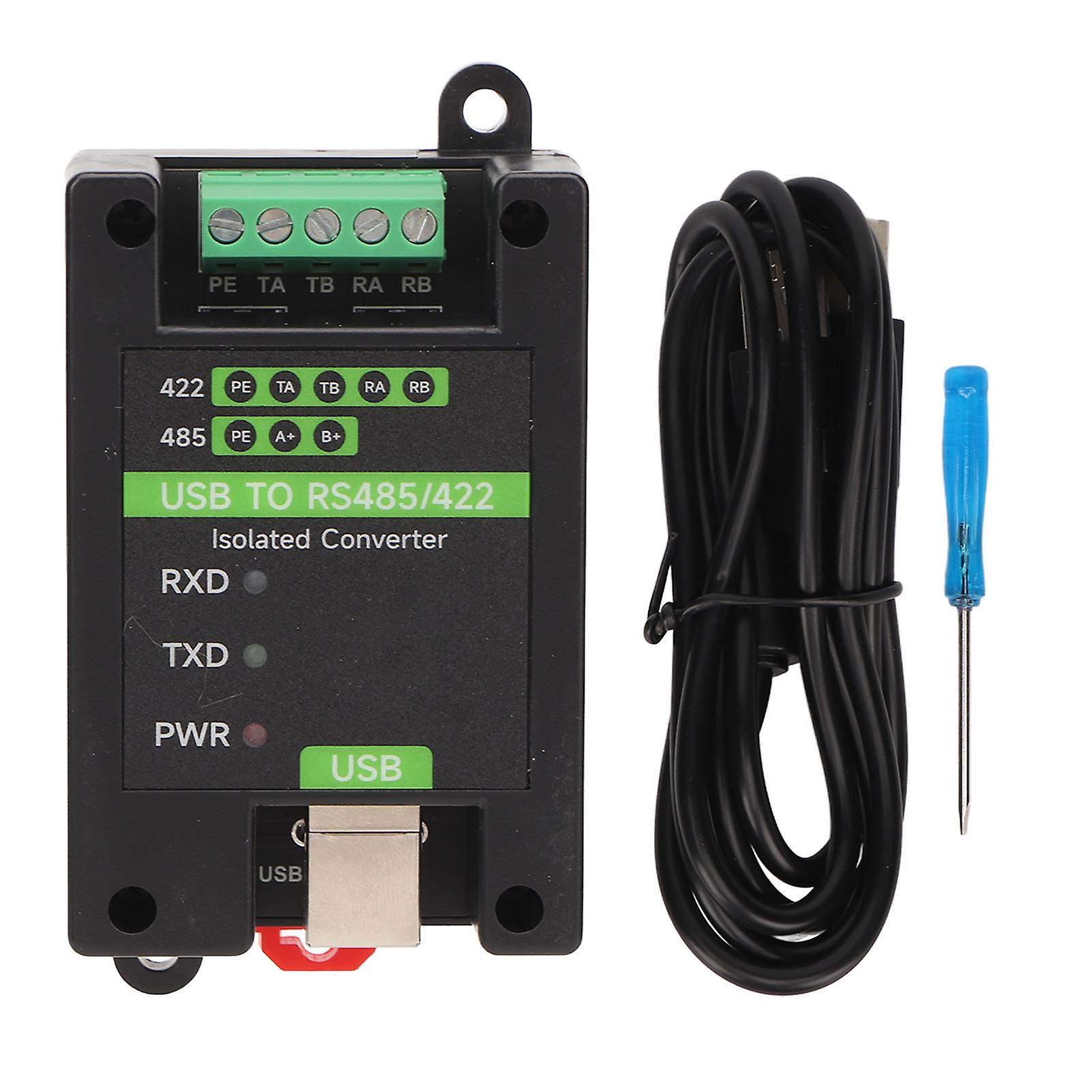 USB to RS485 RS422 Industrial Isolated Converter Multiple Protection RS422 Converter for Linux for Win 10 8.1 8 7 XP for Android