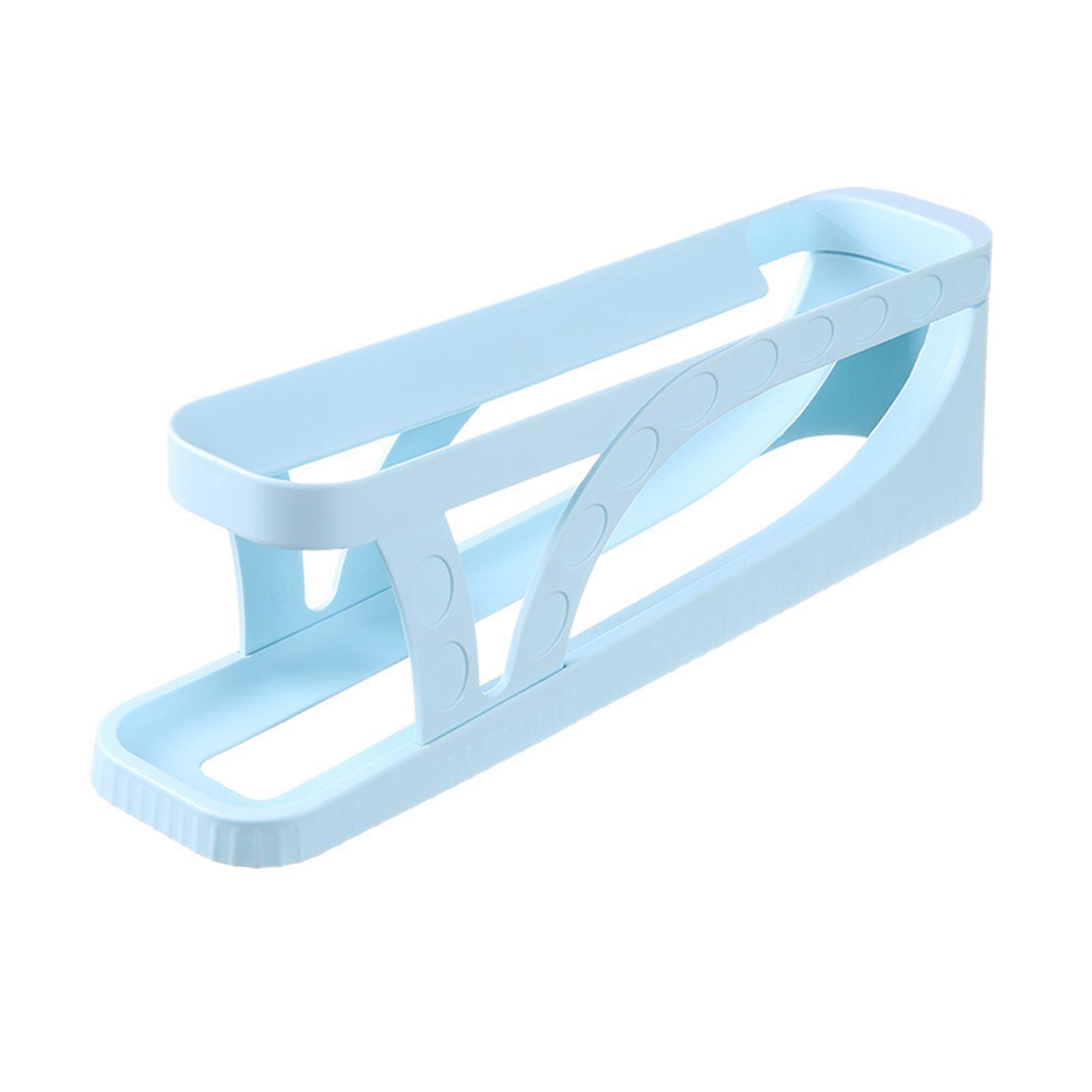 Automatic Sliding Egg Storage Tray Stable Saving Space Egg Storage Rack Kitchen Accessories