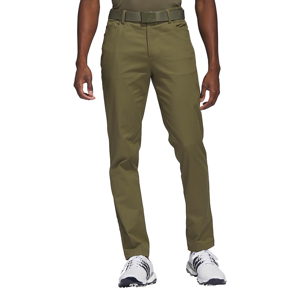 adidas Golf Go-To Calças Sustentáveis Respiráveis com Cinco Bolsos e Elasticidade