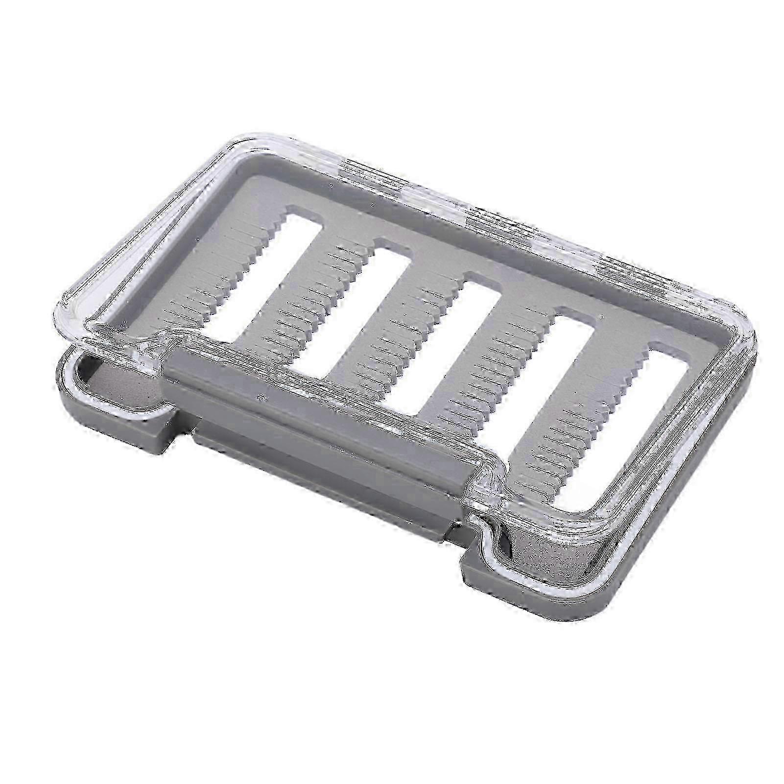 Fly Fishing Box Waterproof Impact Resistant Portable Fishing Lures Box for Fishing Gear LoversLong Hole