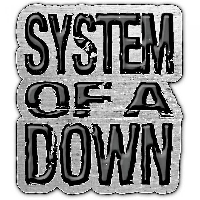 System Of A Down Logo Badge