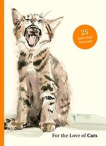 For The Love Of Cats Postcards By Ana Sampson Paperback Book Size 25