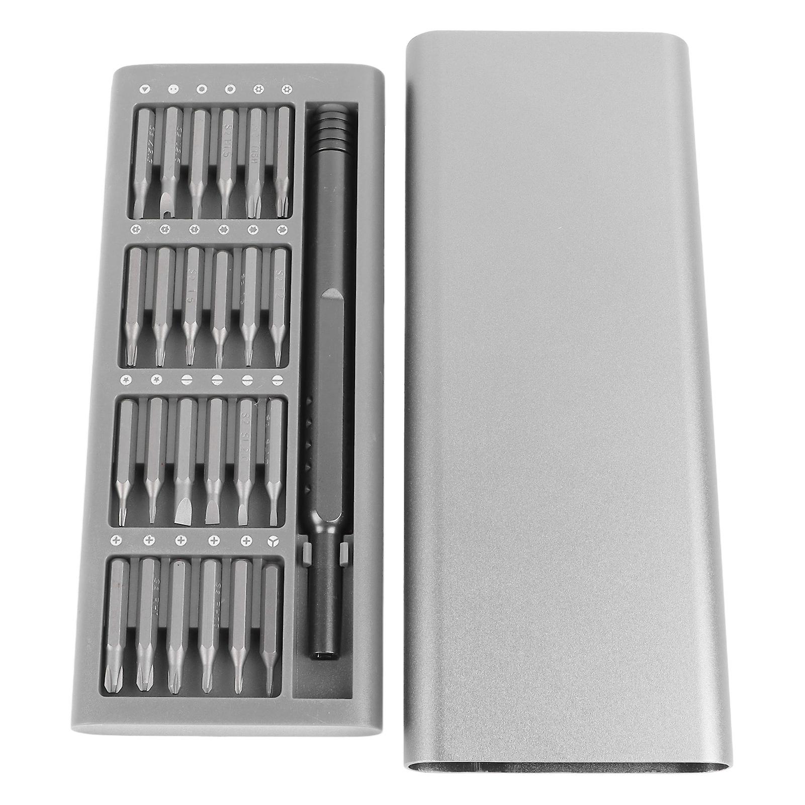 24-in-1 Cell Phone Repair Tool Kit: Durable S2 Steel Screwdriver Set with Portable Box