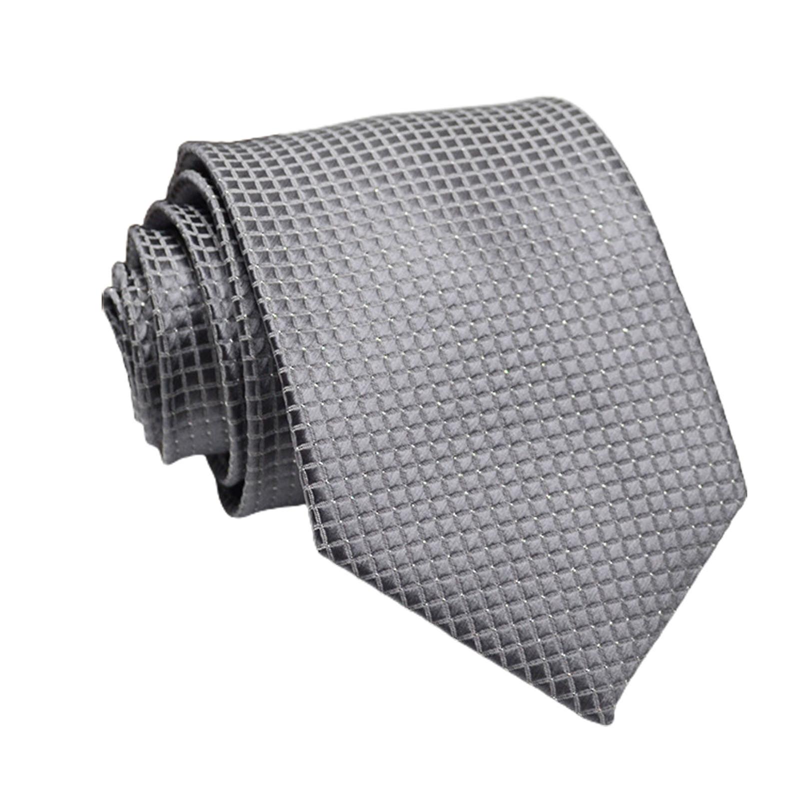 All Match Neck Tie Solid Color Comfortable Lightweight Universal Men Tie for Business