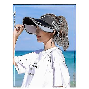 Summer Outdoor Sun Stretchable Empty Top Sun Visor Hatsadjustable