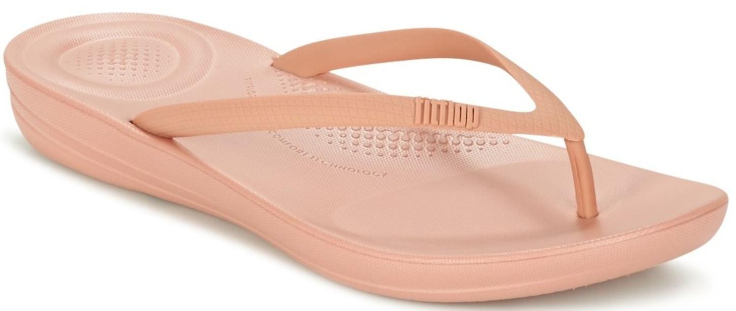 Fitflop Iqushion エルゴノミック ヌード レディース ビーチ ビーチ ビーチ フロップ