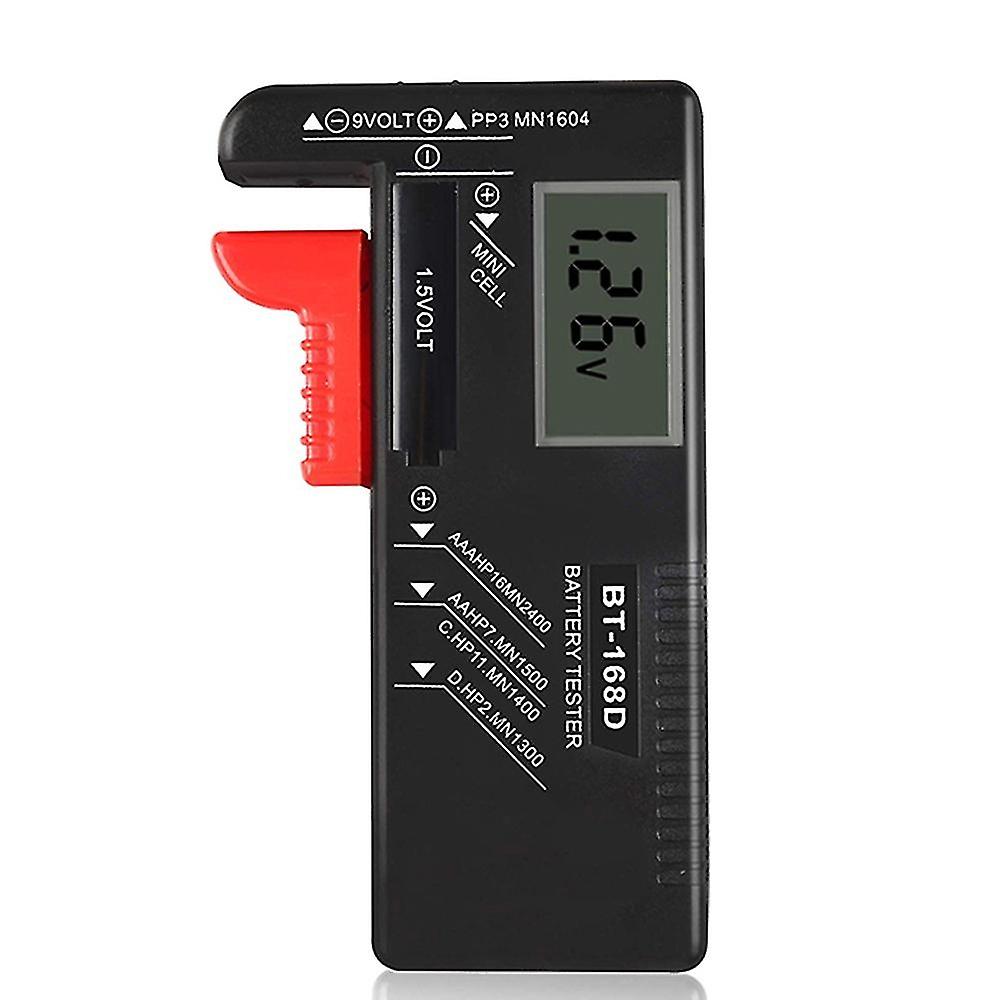 Portable Battery Capacity Indicator Compact Size Lithium Battery Level Tester Battery Voltage Meter