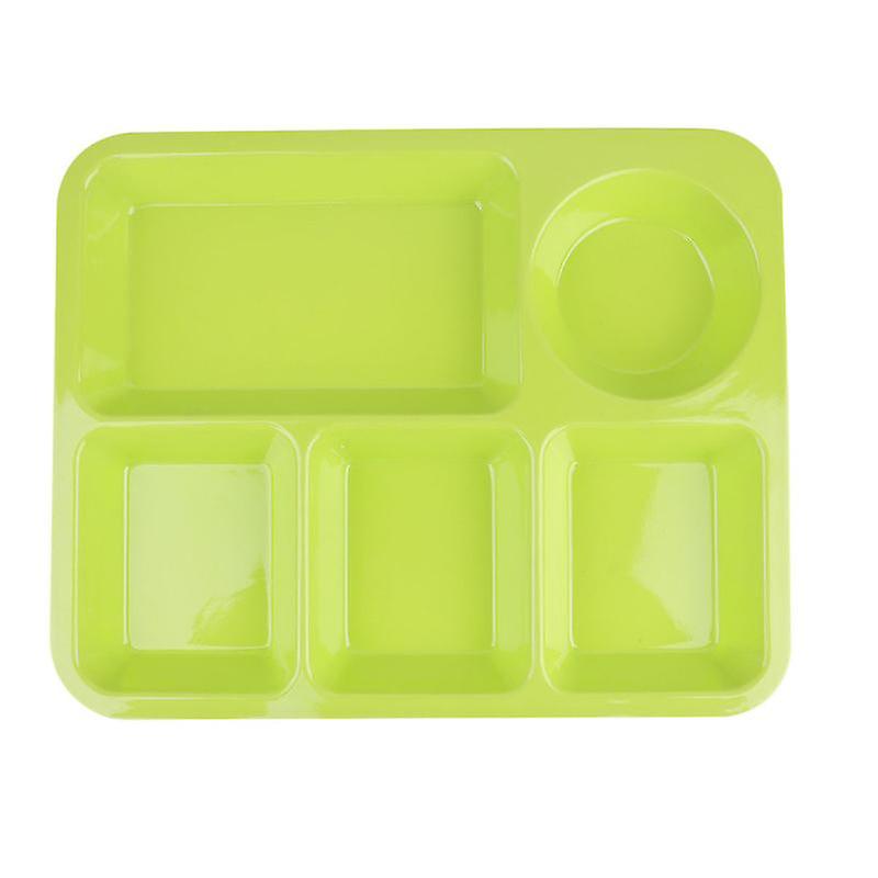 1pcs Divided Compartments Plate