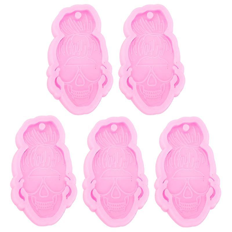 5pcs Diy Mold For Halloween Decor