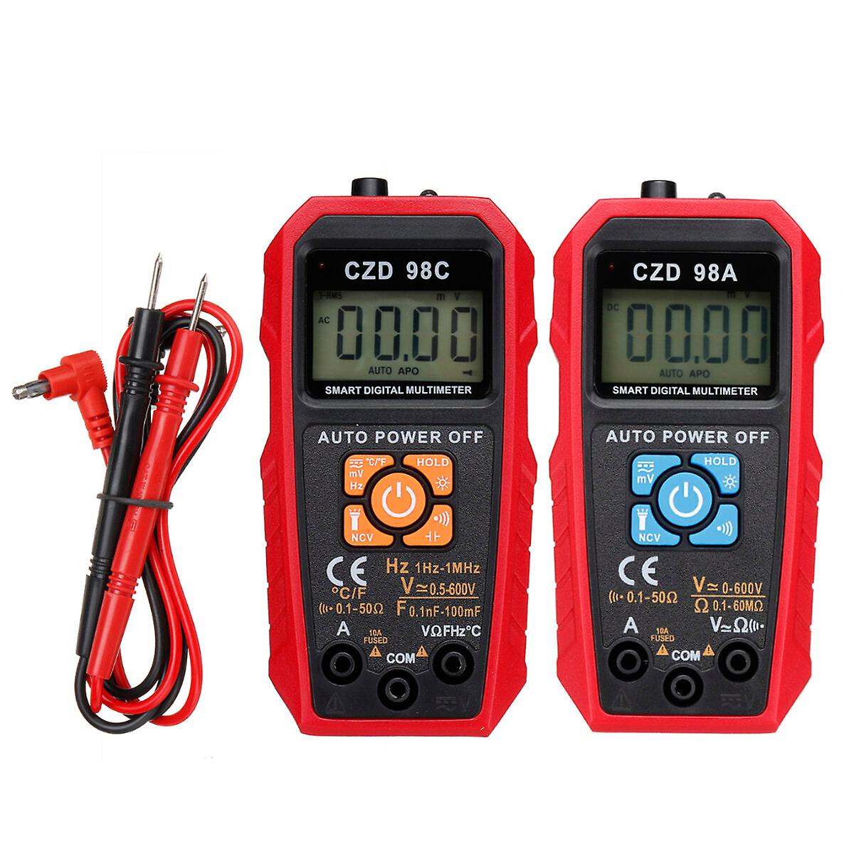 98A/c True Rms Electric Digital Lcd Current Ac Dc Voltage Multimeter Capacitance Meter