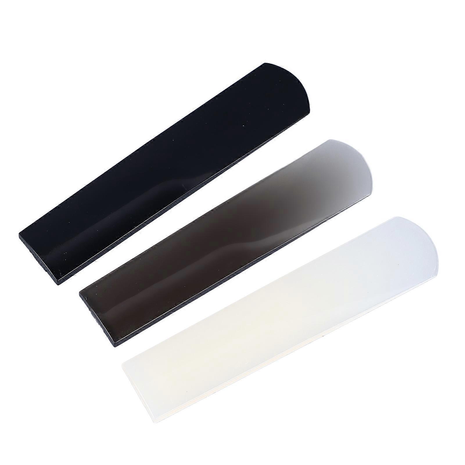 3Pcs Alto Saxophone Reeds Resin 2.5 Soft Low E Beginners Set