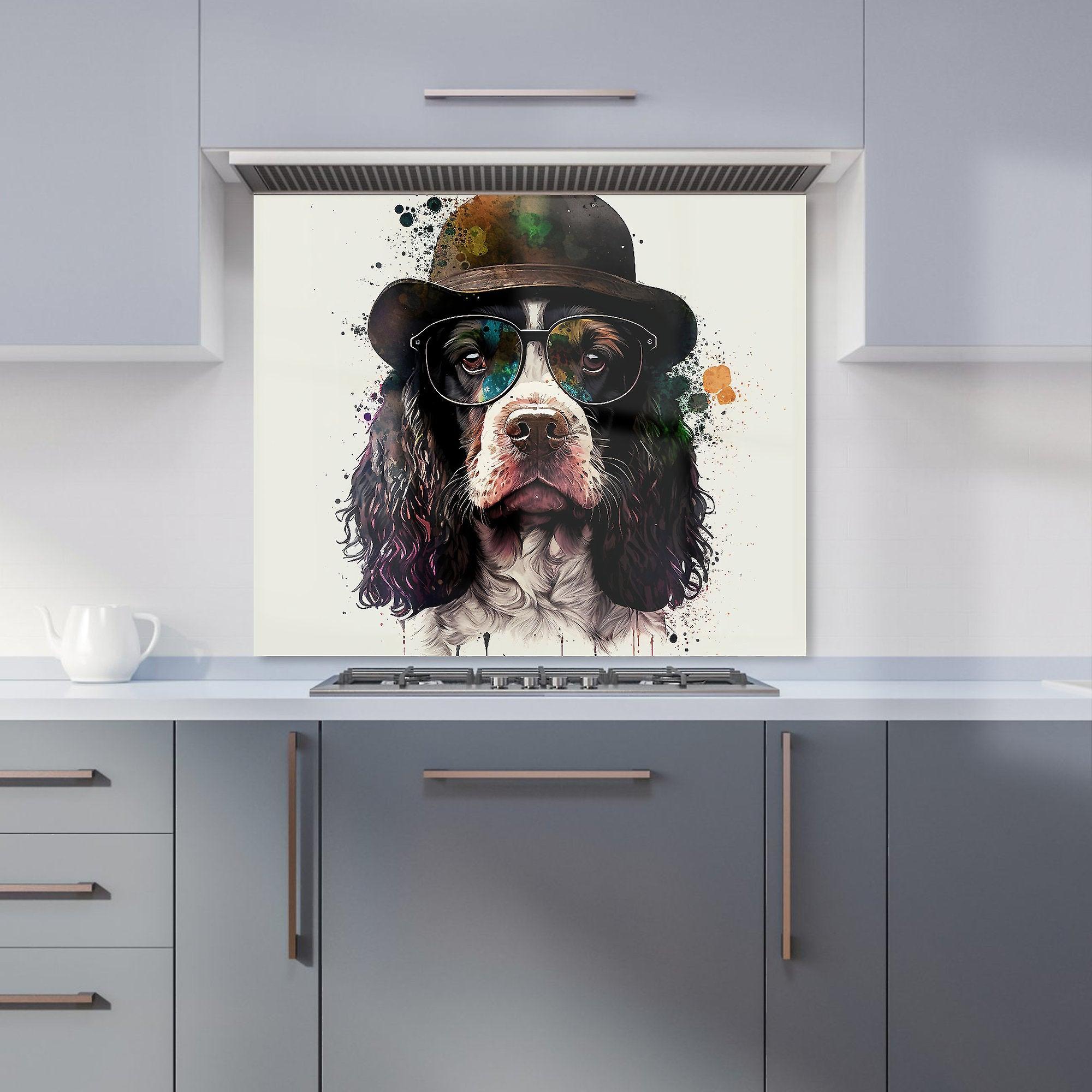 Springer Spaniel Dog Kitchen Splashback