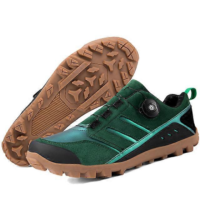 Genuine Leather High Quality Mountain Cycling Shoes