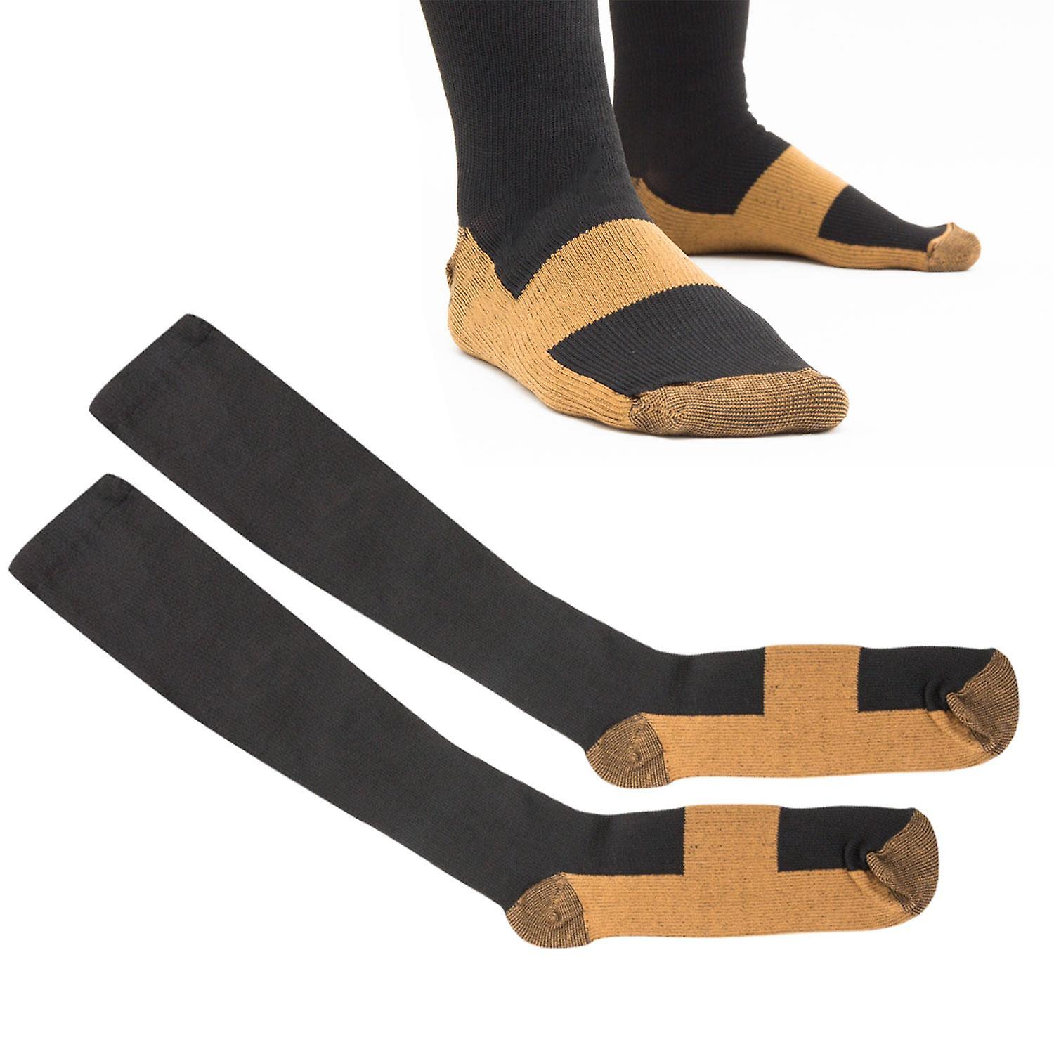 Aquarius Knee High Copper Infused Compression Socks - Small/Medium