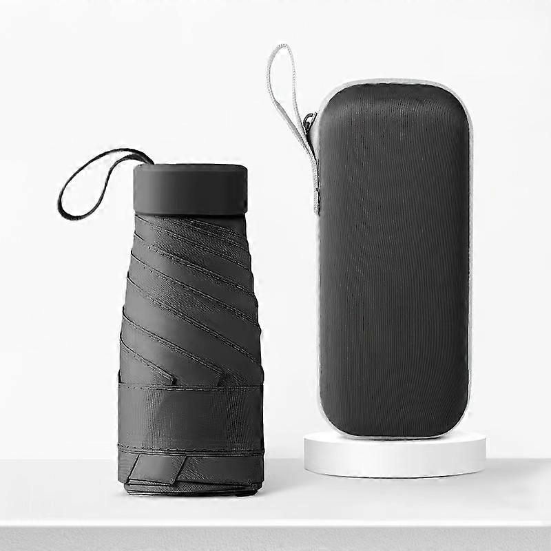 Personalized Mini Umbrella, Pocket Umbrella With Box, Ultra Light Pocket Umbrella, Six Bone Windproof Umbrella, Portable Sunshade And Sun Protection U