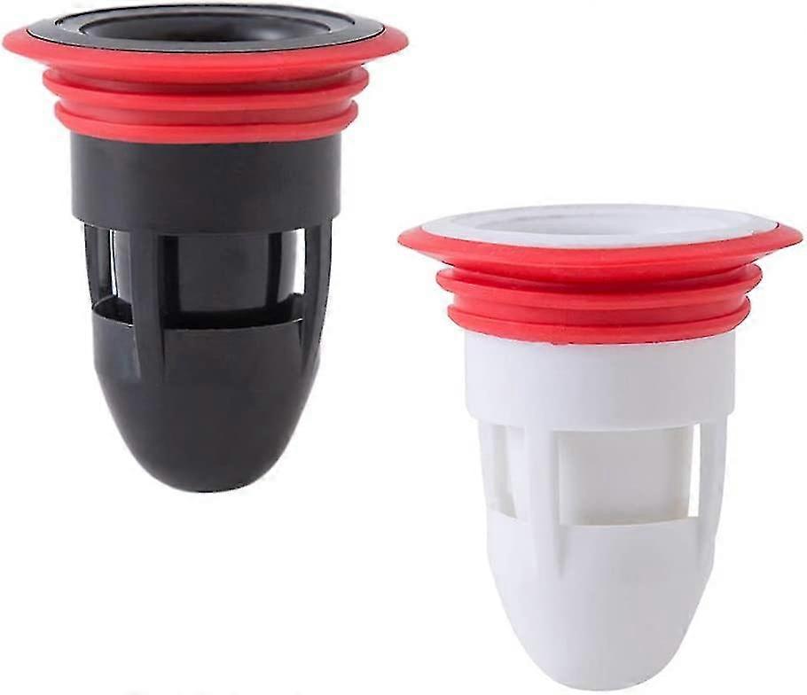 2pcs Shower Floor Drain Backflow Preventer Sewer Core