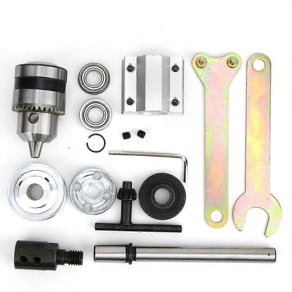 Unpowered Spindle Assembly Diy Woodworking Cutting Grinding Table Drill Accessory B12 Drill Chuck