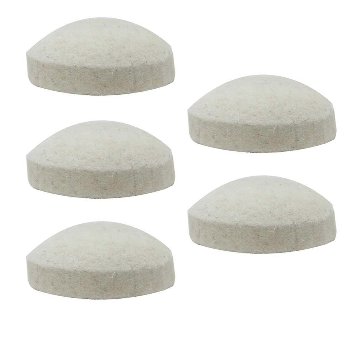 Drum Hammer Pad White Felt Semi-Circular Hammer Pad Drum Accessories