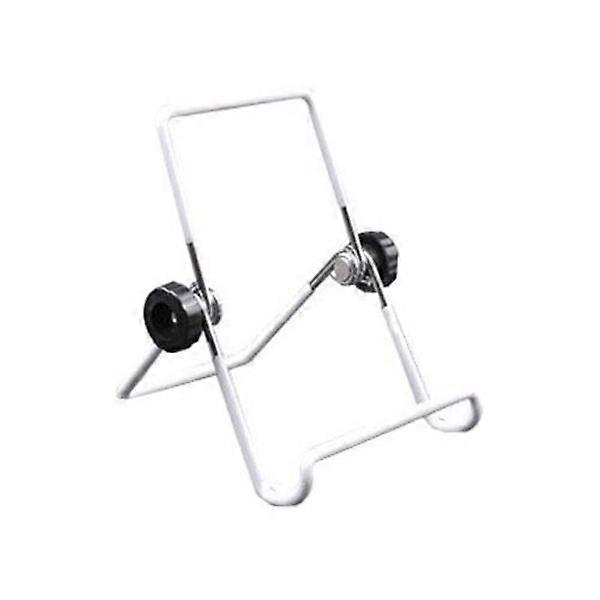 Tablet Stand, Adjustable and Foldable, Large Size, White