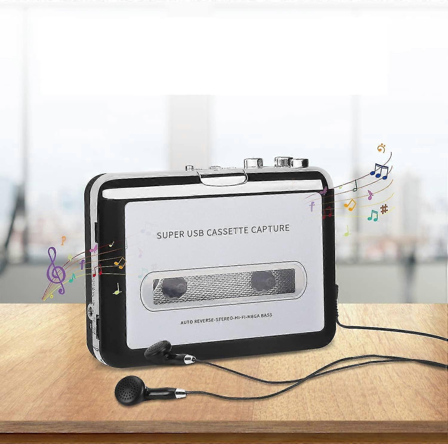Tape To Mp3 Converter - Convert Tapes To Mp3 - Usb Tape Player For Laptops And Macs