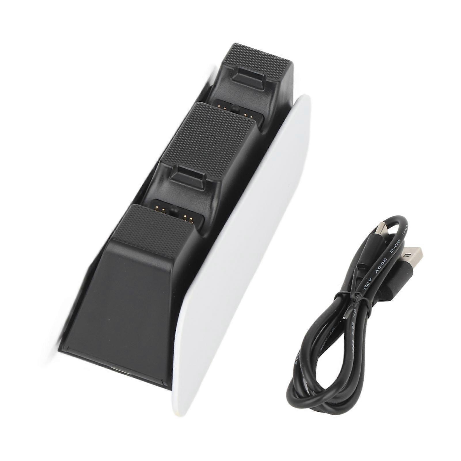 for PS5 Dual Charging Station Type C Interface Fast Charging Dual Controller Charging Stand Docking Station with Charging Indicator