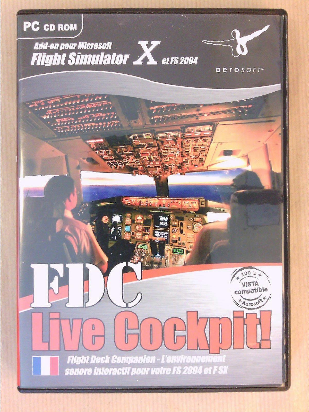 FDC Live Cockpit X Add-On for FS 2004FSX (PC) - New & Sealed