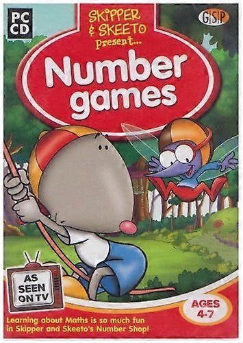 Skipper Skeeto Number Games - PC CD - New & Sealed