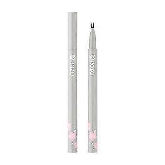La penna per eyeliner è molto sottile e il baco da seta addormentato scende alla penna gel Due paia di penne per ciglia sotto l'artiglio 3ml