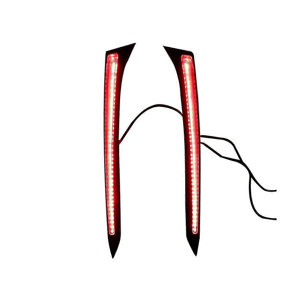 Car Led Rear Bumper Marker Tail Lights Brake Signal Drl For Sienna 2021-2023