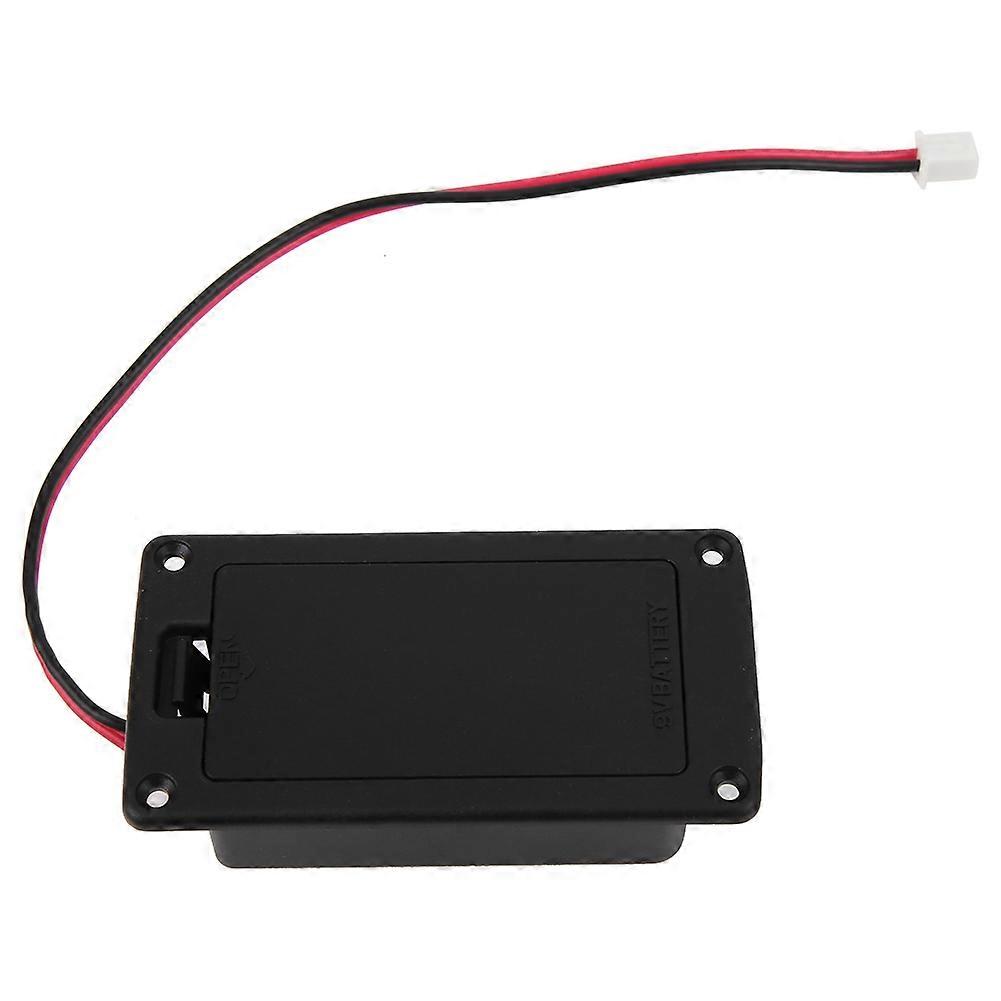 Gitarrbatterifodral Skyddsbox Pickuphållare för aktiv gitarr och basinstrument Ersättning