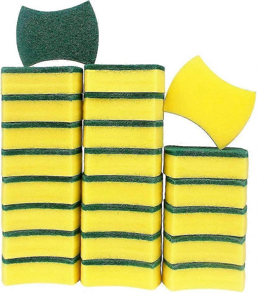 Esafio 24 Cleaning Sponges, Multipurpose Scrubbing Sponge