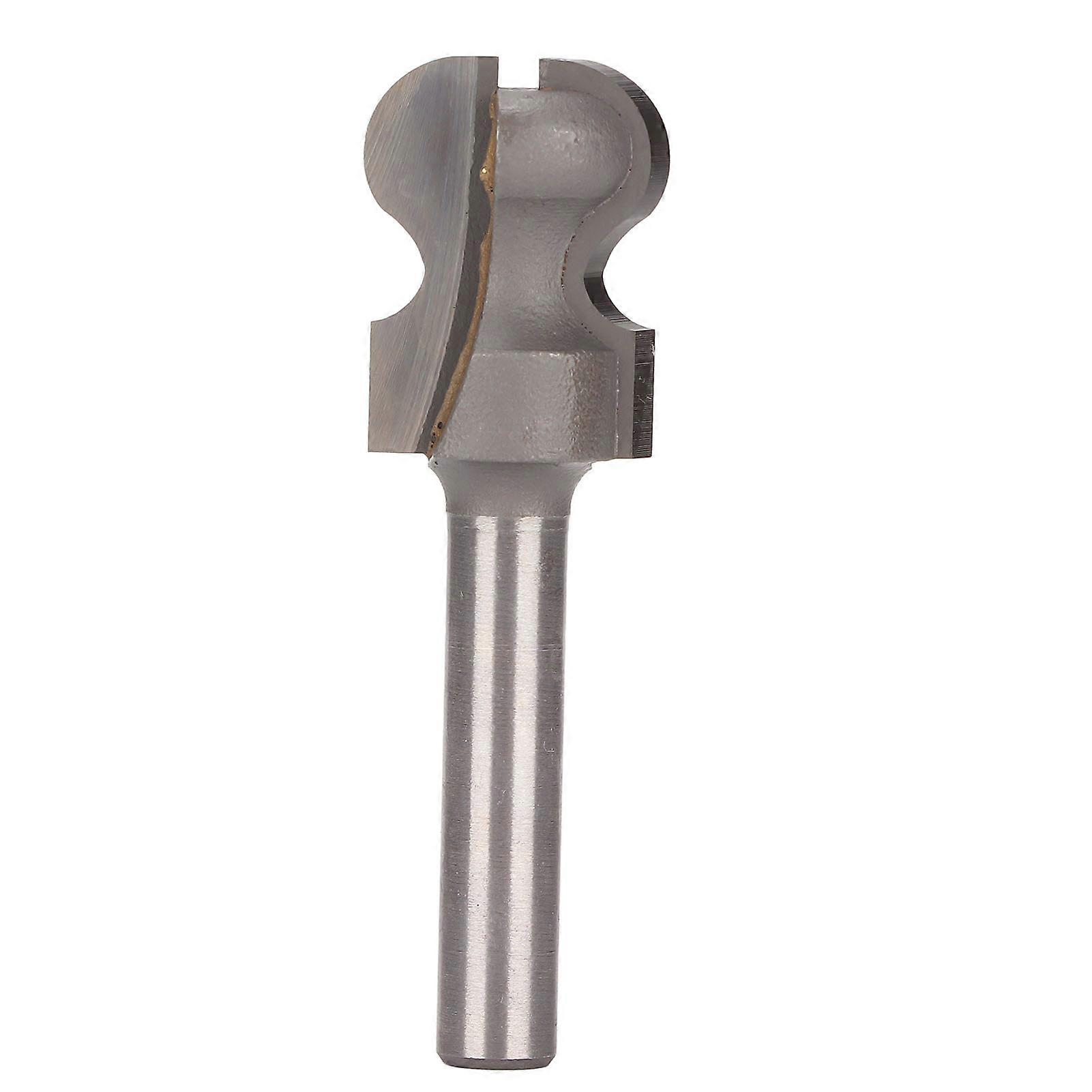 Finger Pull Bit High Accuracy Grinding High Hardness Arcs Carbide Drawer Pull Bit with 1/4in Round Shank for Cork Wood1/4x5/8