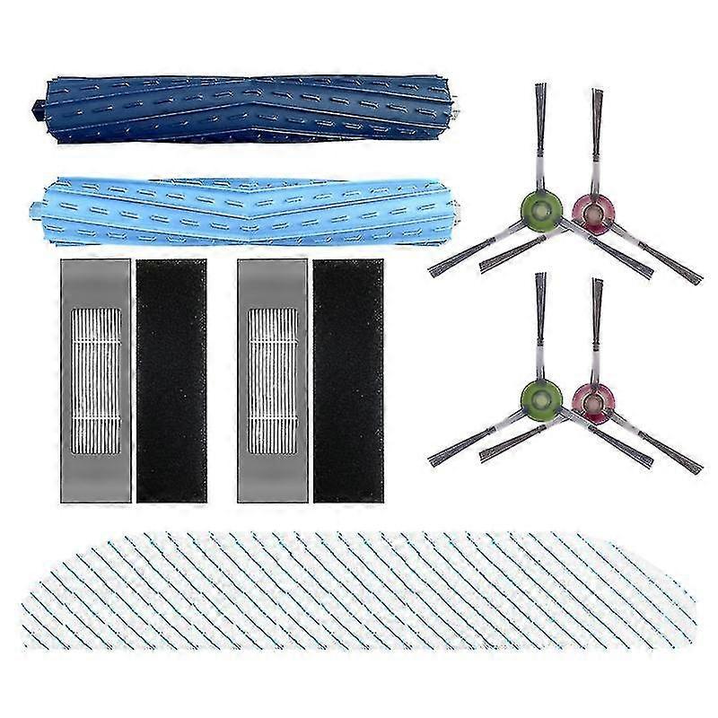 For Ecovacs Ozmo T9 Aivi Roller Brush Filter Side Brush For Deebot