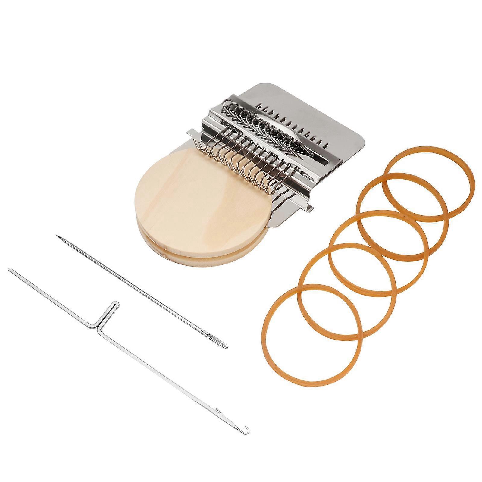 Hand Weave Tool Mini DIY Darning Tool Braiding Patching Machine for Beginners