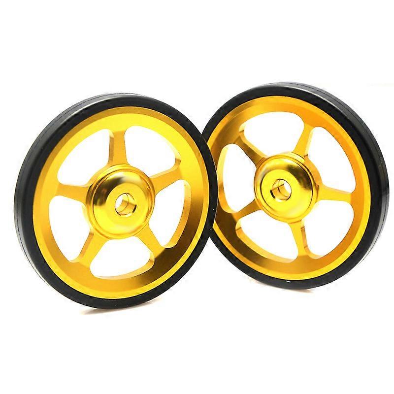 2pcs Aluminium Alloy Wheel Modification Kits Easy Wheel for Brompton