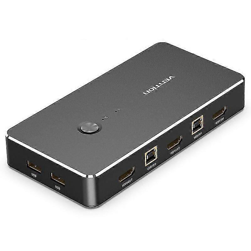 Vention Hdmi Kvm Switcher 4k/30hz Usb 2.0 Switcher Vga Kvm Switch For Sharing