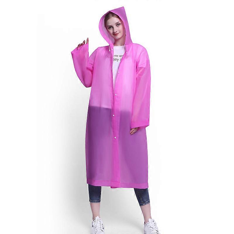 One-Piece Raincoat for Adults Portable Waterproof Rainsuit Reusable Outdoor Raincoat for Hiking Camping Traveling New