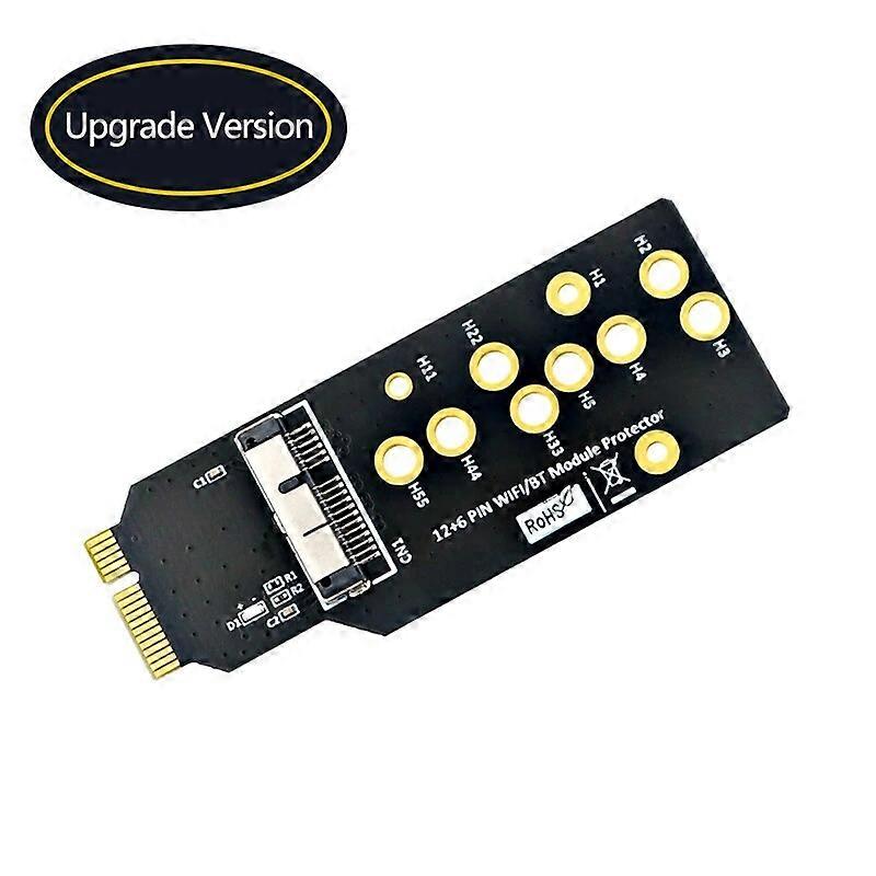 NUOVO 12 + 6 Pin Wifi Bluetooth Module Protector Adapter per BCM94360CD BCM94331CD BCM94360CS BCM94360CS2 BCM943224PCIEBT2 Wifi Card