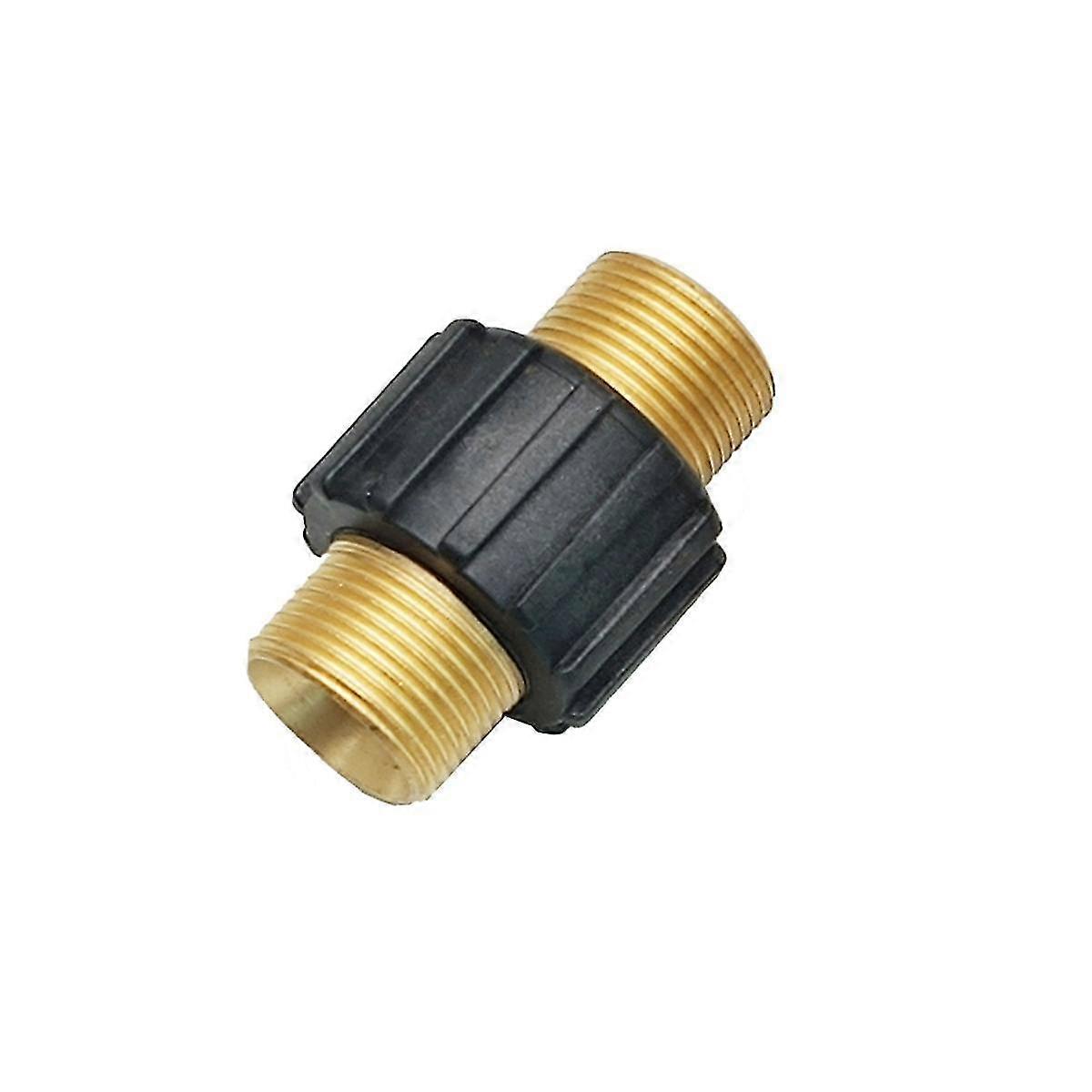 High Pressure Quick-Fitting for HD HDS Series Connecting and Extending HD Hoses.Connection 2 Times M22X1.5
