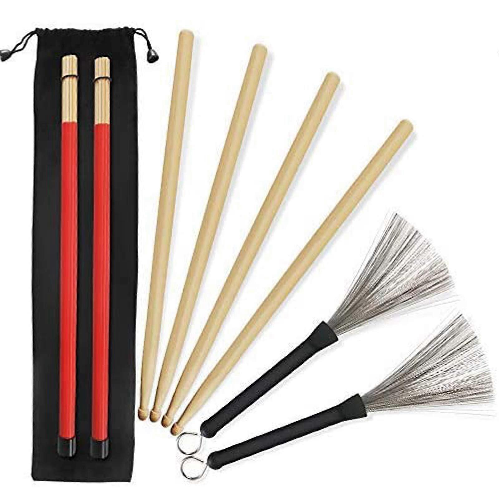 5A Drumsticks, 2 Pairs Classic High Quality Maple Drum Stick Sets