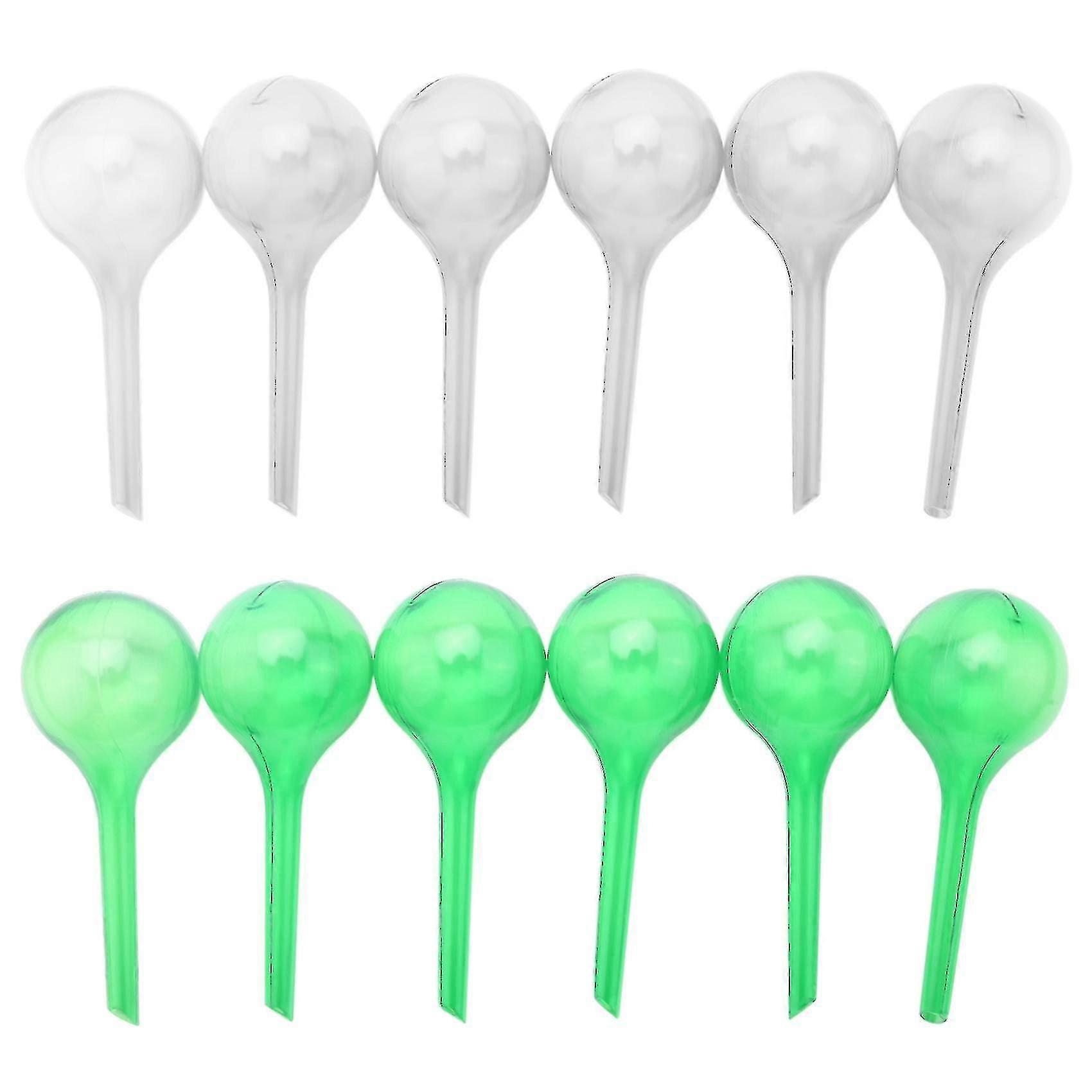 12 יחידות נורות השקיה לצמחים, כדורי השקיה עצמית, נורות לעציץ, גינה