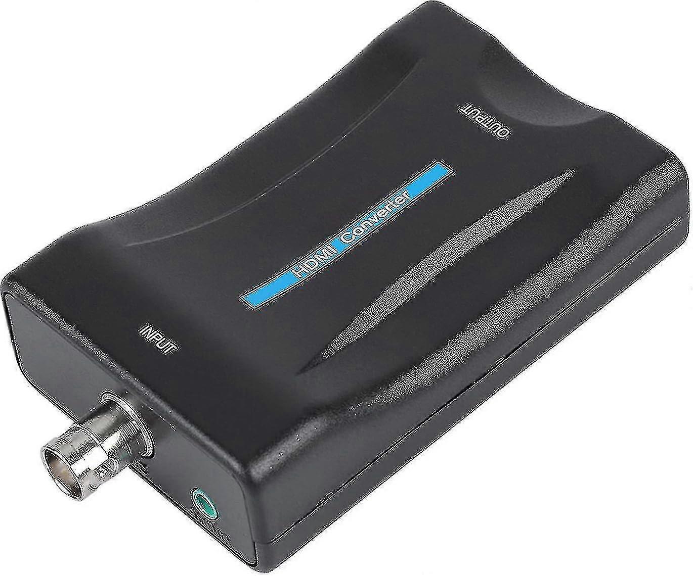 Coax To Hdmi Adapter Bnc To Hdmi Converter Adapter Coax To Hdmi Converter For Tv Antenna 1080p/720p Hd Display Video Adapter Surveillance Monitor For