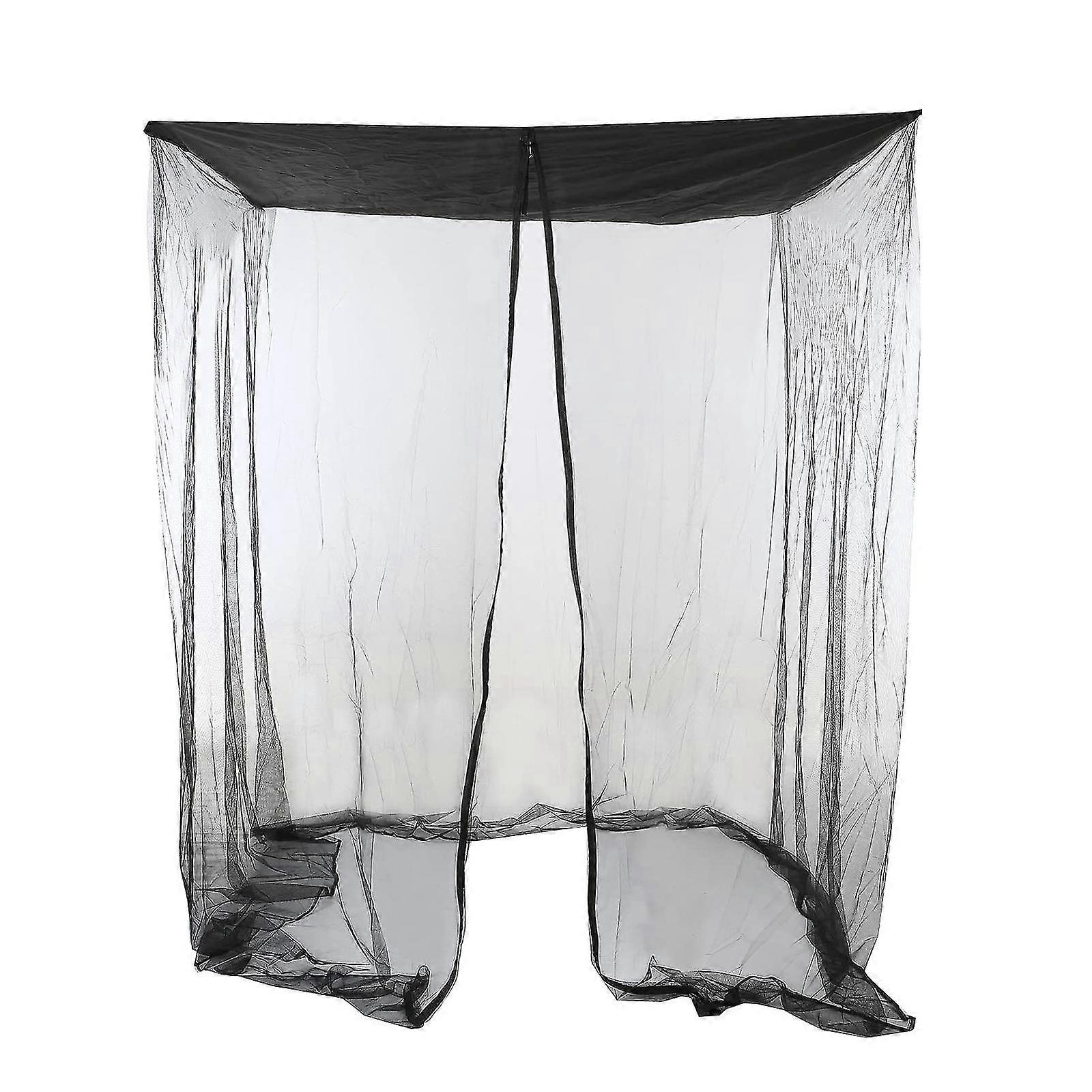 الباحة سوينغ البعوض الناموسيات البوليستر شبكة الشاشة مع سستة فتح كرسي سوينغ في الهواء الطلق ل 2 شخص