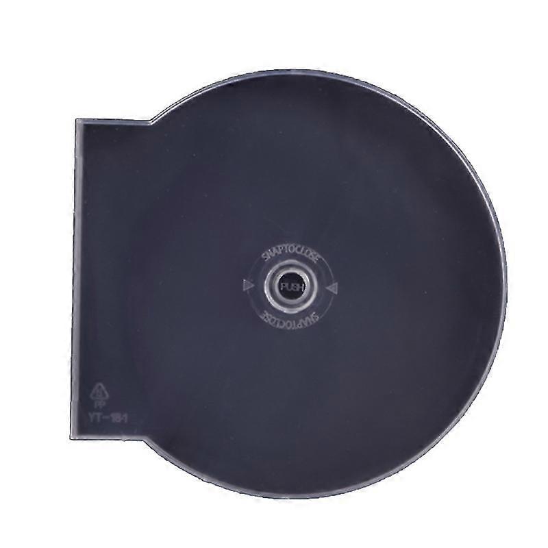 50pcs Cds Case Dvds Storage Box Disc Organizer Enclosure Semicircle Plastic